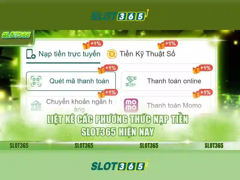 Slot365 - Nền tảng slot trực tuyến đáng tin cậy và giải trí