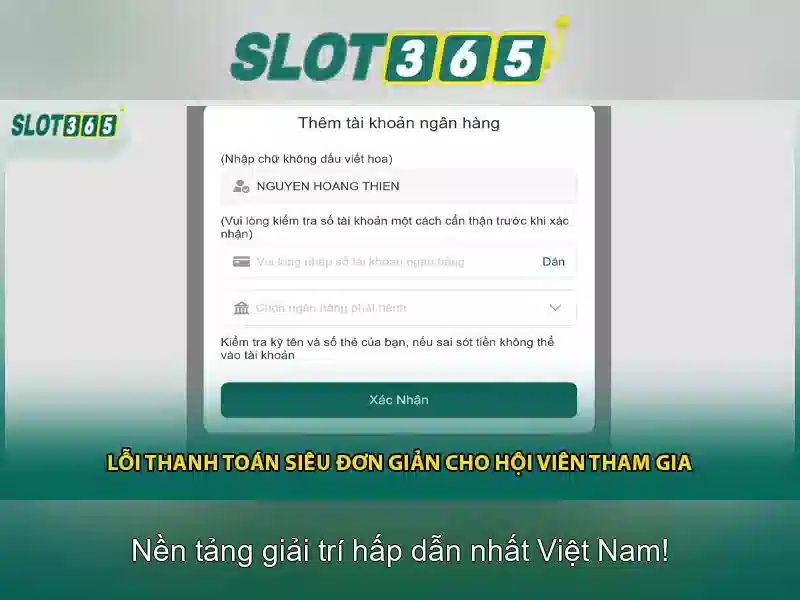 Slot365: Nền tảng slot trực tuyến đáng tin cậy cho trải nghiệm giải trí